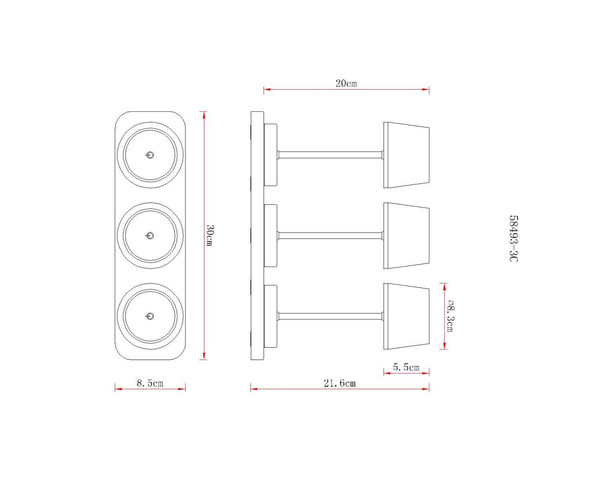 Globo LED Tischleuchte Dawson RGBW LED 1W dimmbar Fernbedienung Akku IP54 warmweiss Champagnerfarben matt Metall Ø8cm