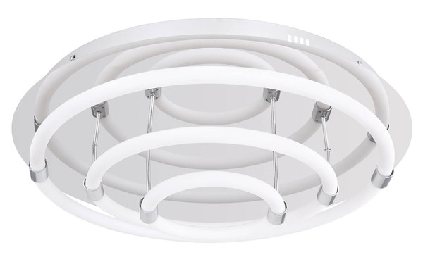 Globo Epi LED Deckenleuchte 54W Warmweiß Verchromt, Metall 15cm 65001D2