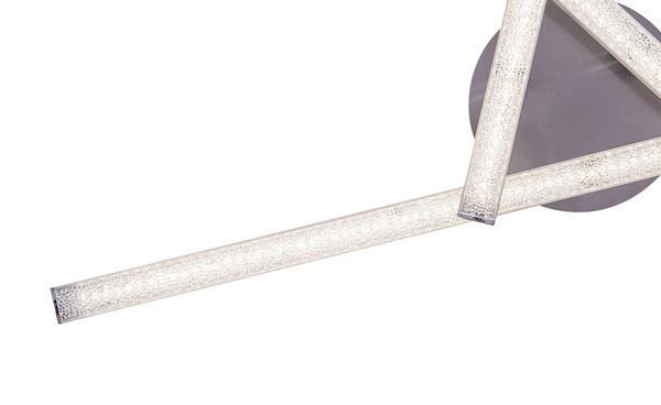 Globo Tansy LED Deckenleuchte 18W CCT Nickel Matt, Metall 12,5cm 67098-18