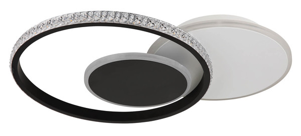 Globo Perlix LED Deckenleuchte 18W Warmweiß Weiß Matt, Metall Ø17cm 67197-18