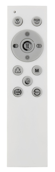 Globo Salmos LED Deckenleuchte 40W CCT Silbergrau, Metall Fernbedienung Nachtlicht Memoryfunktion 10cm 67209-45D