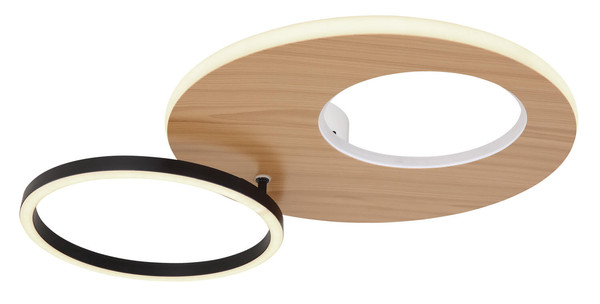 Globo Forsi LED Deckenleuchte 21W CCT Weiß Matt, Metall Fernbedienung Memoryfunktion 10,5cm 67285-21