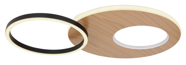 Globo Forsi LED Deckenleuchte 21W CCT Weiß Matt, Metall Fernbedienung Memoryfunktion 10,5cm 67285-21