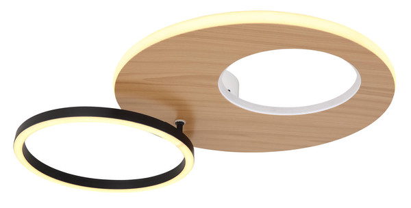 Globo Forsi LED Deckenleuchte 21W CCT Weiß Matt, Metall Fernbedienung Memoryfunktion 10,5cm 67285-21