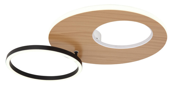 Globo Forsi LED Deckenleuchte 21W CCT Weiß Matt, Metall Fernbedienung Memoryfunktion 10,5cm 67285-21