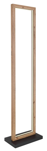 Globo Mandera LED Stehleuchte 24W Warmweiß Schwarz Matt, Metall 120cm 67287S