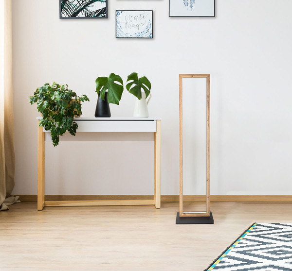 Globo Mandera LED Stehleuchte 24W Warmweiß Schwarz Matt, Metall 120cm 67287S