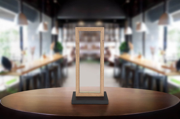 Globo Mandera LED Tischleuchte 12W Warmweiß Schwarz Matt, Metall 52,5cm 67287T