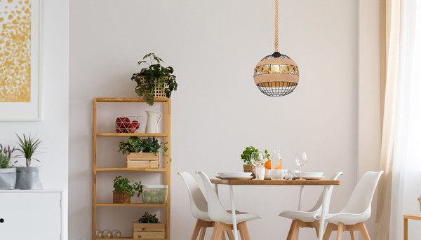 Globo Ulleu E27 Hängeleuchte 60W Schwarz, Metall Ø30cm 69029H1