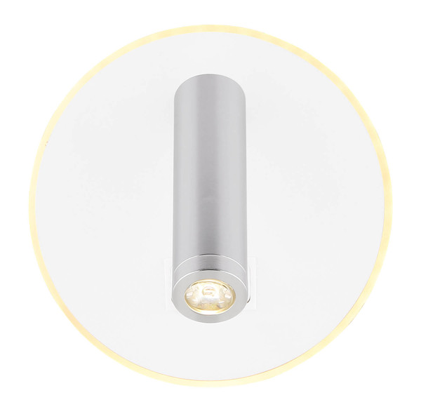 Globo Many LED Wandleuchte 6W Warmweiß Weiß, Metall Ø14,5cm 78405W