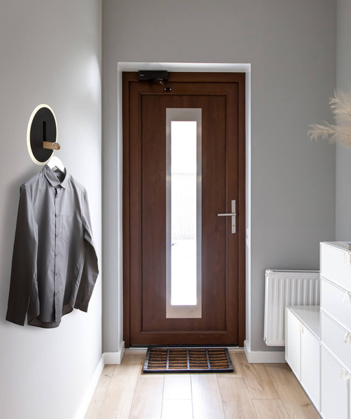 Globo Avery LED Wandleuchte 6W Neutralweiß Schwarz Matt, Metall Ø20,5cm 78410B