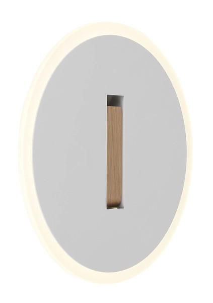 Globo Avery LED Wandleuchte 6W Neutralweiß Weiß Matt, Metall Ø20,5cm 78410W