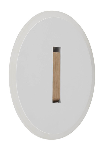 Globo Avery LED Wandleuchte 6W Neutralweiß Weiß Matt, Metall Ø20,5cm 78410W