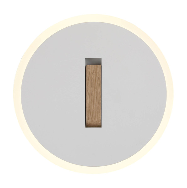 Globo Avery LED Wandleuchte 6W Neutralweiß Weiß Matt, Metall Ø20,5cm 78410W