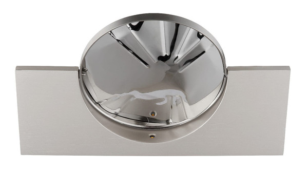 Globo LED Wandleuchte Jasper 3W warmweiss Nickel matt Metall Aluminium 20x10cm