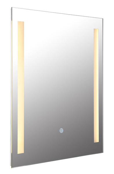 Globo Rivas LED Spiegel 12W Warmweiß IP44 Chrom Memoryfunktion 61cm 84032