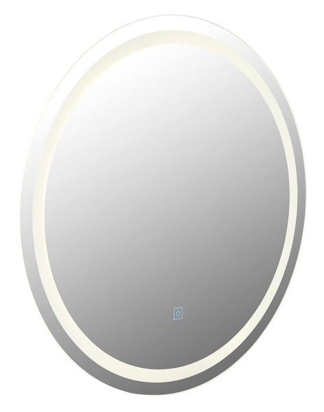 Globo Rivas LED Spiegel 10W Neutralweiß Spiegel Memoryfunktion Ø55cm 84033