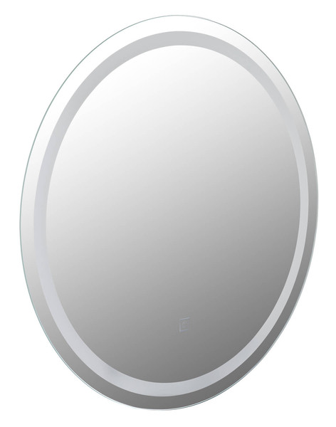 Globo Rivas LED Spiegel 10W Neutralweiß Spiegel Memoryfunktion Ø55cm 84033