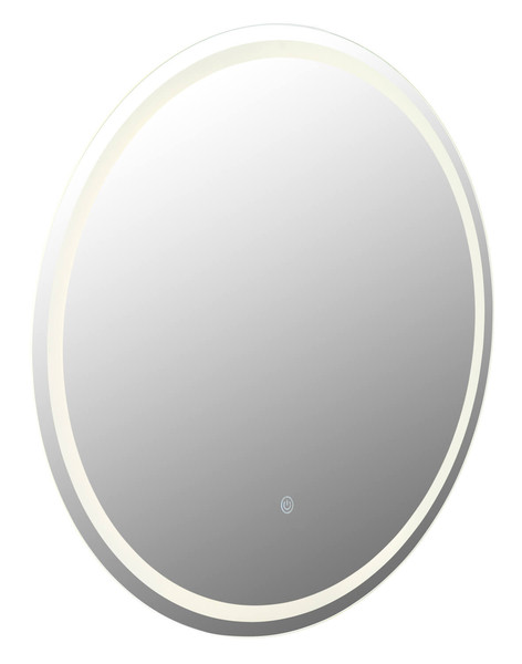 Globo Rivas LED Spiegel 16W Neutralweiß Spiegel Memoryfunktion Ø75cm 84034