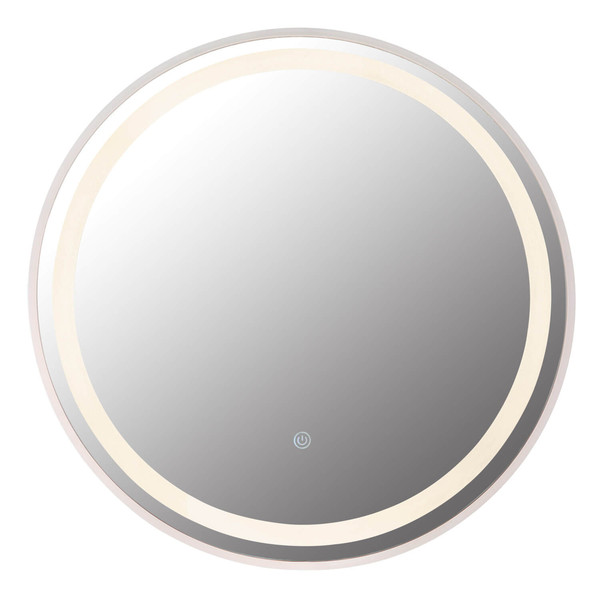 Globo Rivas LED Spiegel 10W CCT Spiegel Memoryfunktion Ø50cm 84035