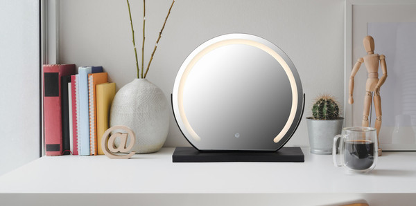 Globo Rivas LED Spiegel 10W CCT Spiegel Memoryfunktion 48,5cm 84038