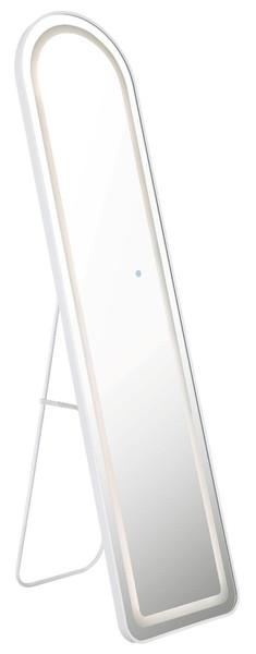 Globo LED Spiegelleuchte Claud 16W dimmbar CCT warm-/neutral-/tageslichtweiss Weiß matt Metall Spiegel 160x50cm