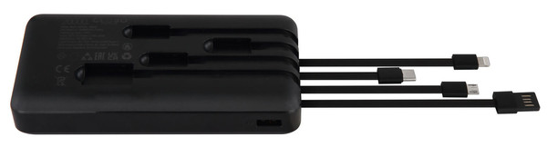 Globo Powerbank Powerbank Schwarz Matt 3,3cm 98695