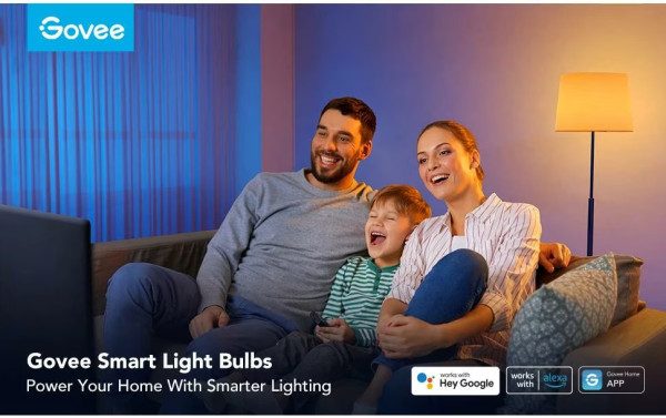 Govee Smarte LED Lampe E27, RGBWW, WLAN & Bluetooth, DreamView 1200Lm, wie 75W H60093C1