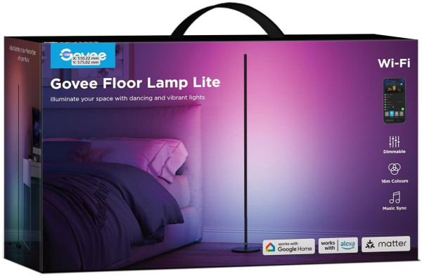 Govee Floor Lamp lite - Smarte Stehlampe, Musik-Sync H8076C13