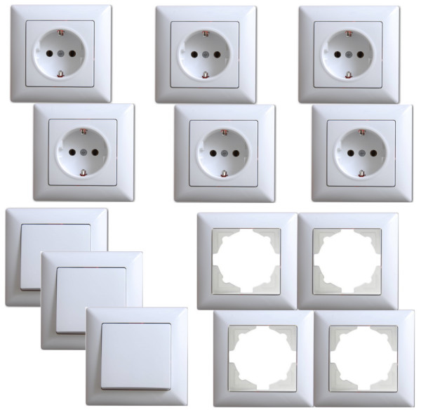 Gunsan Visage Starter Set Unterputz Weiss