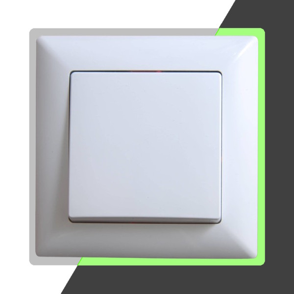 4 x SOIXX im Dunkeln leuchtende Rahmen Gunsan Visage Steckdosen Schalter