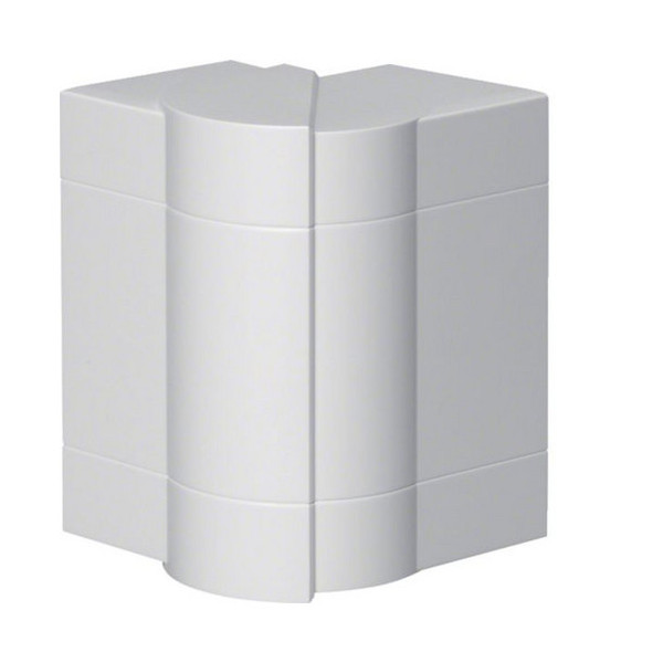 Hager BR651303H9016 Außeneck einstellbar zu BR/H/N/A/S 68x130mm Oberteil 80mm hfr verkehrsweiß