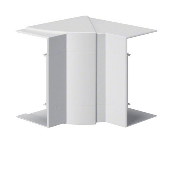 Hager BR651304H9016 Inneneck einstellbar zu BR/H/N/A/S 68x130mm Oberteil 80mm hfr verkehrsweiß