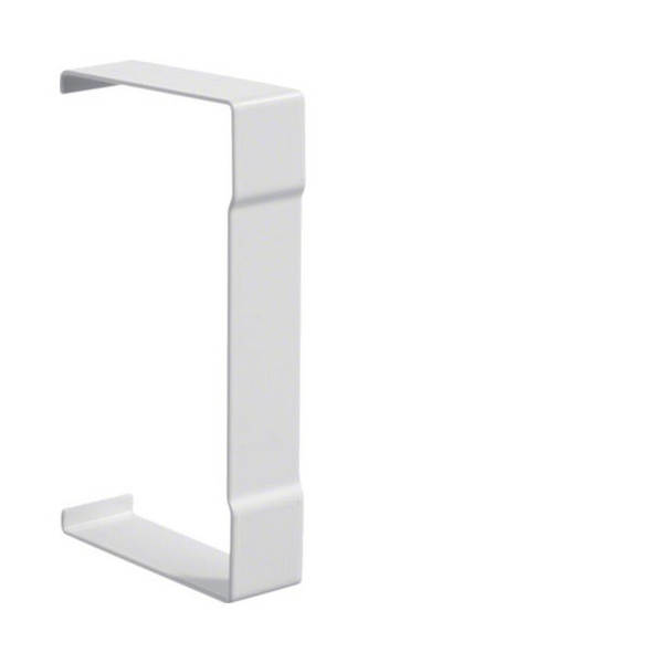 Hager BR6513079016 Schnittkaschierung zu BR/H/N/A/S 68x130mm OT 80mm aus Stahlblech verkehrsweiß