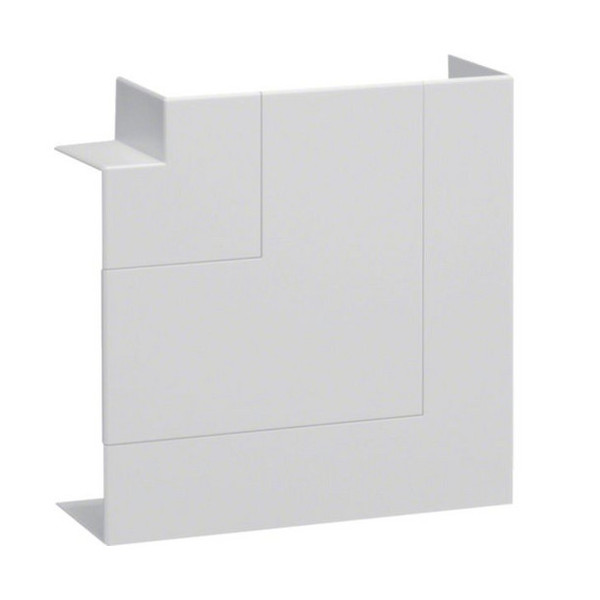 Hager BR651705H9016 Flachwinkel schnittkaschierend zu BR/H/N/A/S 68x170mm OT 80mm hfr vweiß