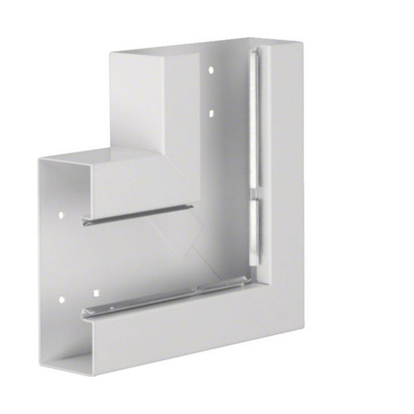 Hager BRS6517059016 Flachwinkel aus Grundprofil BRS 68x170mm Oberteil 80mm Stahlblech verkehrsweiß