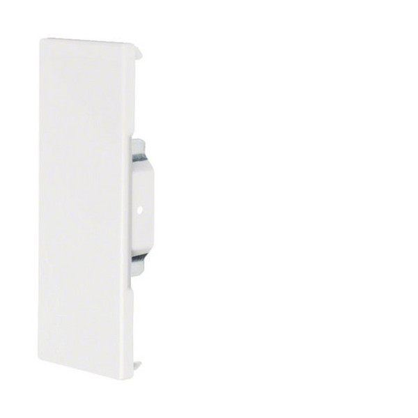 Hager BRS6517069016 Endstück schnittkaschierend zu BRS 68x170mm Oberteil 80mm Stahlblech vweiß