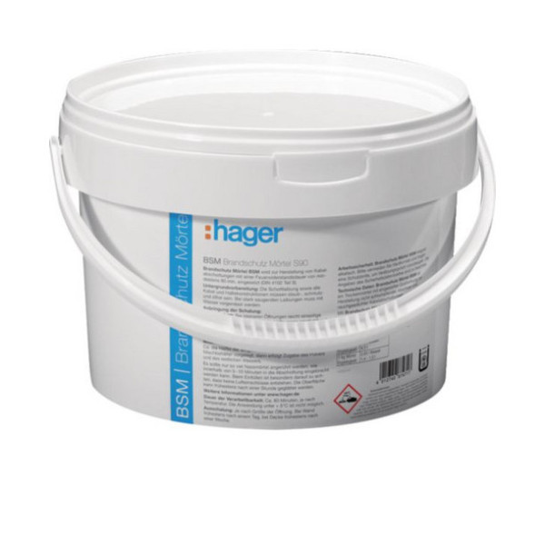 Hager BSM0003 Brandschutz Kabelabschottung Mörtel S90 3kg