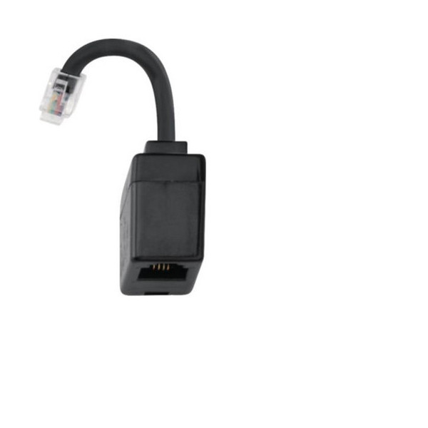 Hager EHZ001A Adapter R12/RJ10, für Verbindung von OKK 1Mbit zu Tarifschaltgerät