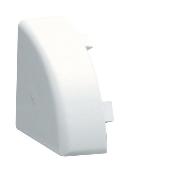 Hager EK4004069016 Endstück schnittkaschierend zu Eckkanal EK 40x40mm verkehrsweiß