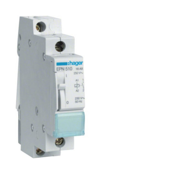 Hager EPN510 Fernschalter 1 Schließer 230V AC 16A 1PLE