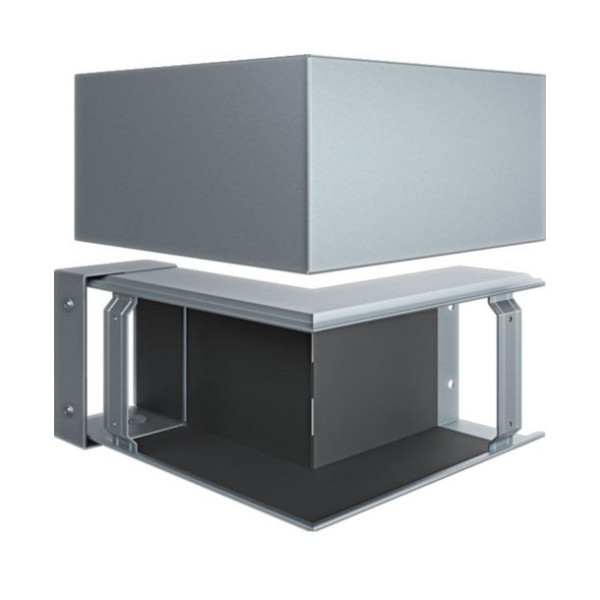 Hager FWKP1001503VERZ Außeneck FWK-Plus 100x150 mm verzinkt