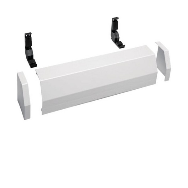 Hager FZ142 Kabelrangierkanal für Feldverteiler, 2feldig, RAL9010