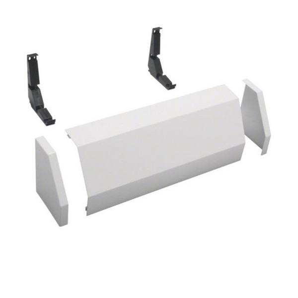 Hager FZ442 Kabelrangierkanal, 2-feldig, Wandmontage, H x B x T195 x 550 x 155mm, RAL9010