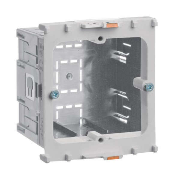 Hager GLT4001 Geräteeinbaudose 1-f. Energie f. BR Frontrastend f. tehalit Rahmenblende modular