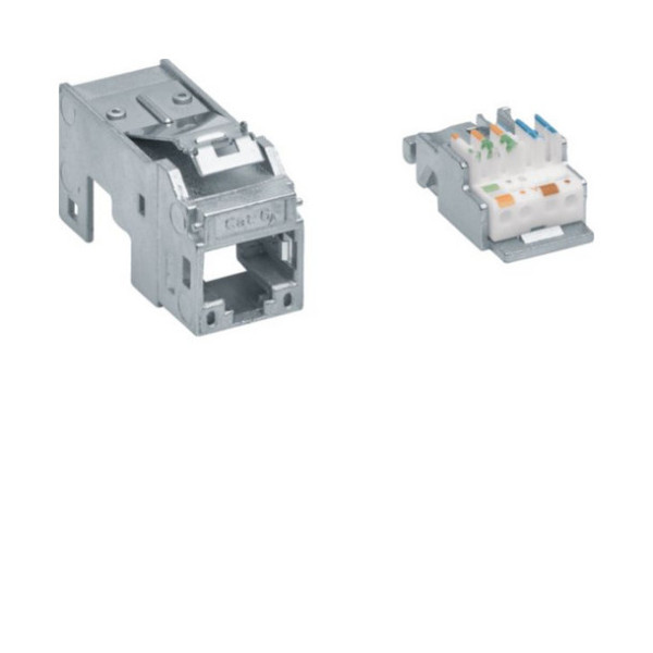 Hager GMKRJ45 Keystone Einsatze RJ45, Cat.6a