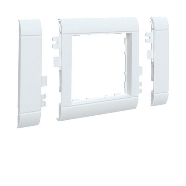 Hager GR0800A9016 Rahmenblende 55 modular OT 80 halogenfrei verkehrsweiß
