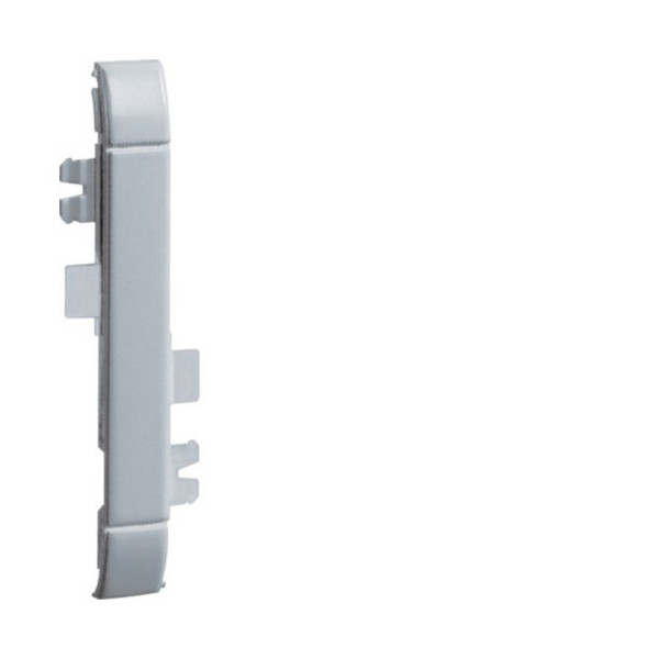 Hager GV080LAN Blendenzwischstück anreihbar aus ABS halogenfrei Oberteil 80mm lackiert Alu