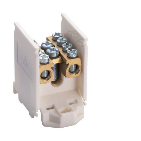 Hager K03SN Hauptleitungsabzweigklemme, 90SL, 1-polig, 80 A, 1,5-25 mm²