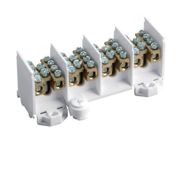 Hager K28N Hauptleitungsabzweigklemme, 90SL, 4-polig, 80 A, 1,5-25 mm²